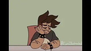 Falling Asleep in Class - Animation Loop