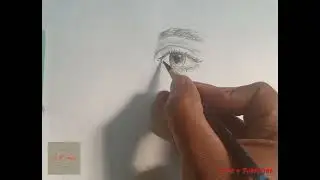 How to draw Human eye 👁️ easy way for beginners 