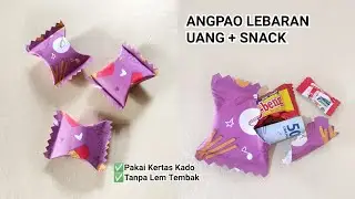 ANGPAO / AMPLOP LEBARAN SNACK PAKAI KERTAS KADO