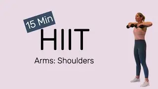 15 Minute HIIT Arms Workout with Shoulder Focus💪🔥