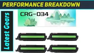 KQISHM CRG-034 Drum Unit: The Smartest Choice for Canon C1225 Printers