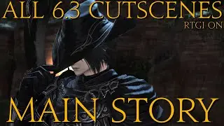 FINAL FANTASY XIV 6.3 Main Story - All Cutscenes 1440p 60fps RTGI