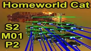 Killing Tiidian Harvesters and Cruisers! | Homeworld Cataclsym | Season 2 Mission 1 Part 2