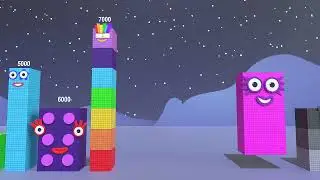 Numberblocks Step Squad Club 1000 2000 3000 4000 5000 6000 7000 8000 9000 10000