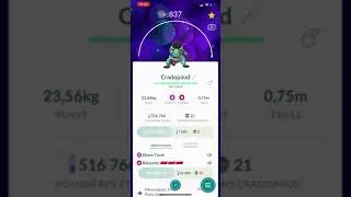 Pokemon Go Shiny Croagunk/Cradopaud Fashion Week Event