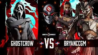 GHOSTCROW VS BRYANCCGM - HIGH LEVEL MATCHES #cd_prime #mk1
