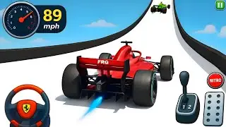 Ultimate Formula Car Racing Stunts 3D - Impossible Mega Ramp GT Car 3D - Android Gameplay #7