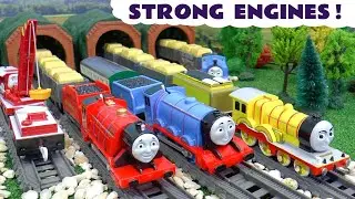 Toy Train Stories with Strong Thomas Trains