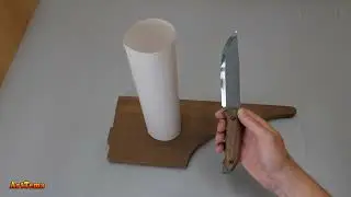 Extreme Sharpness Test &ndash; Survival Knife Cutting Paper 🛒 Aliexpress + Amazon Shopping