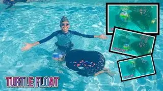 Tutorial Video | TURTLE FLOAT #Floating #SwimmingLesson