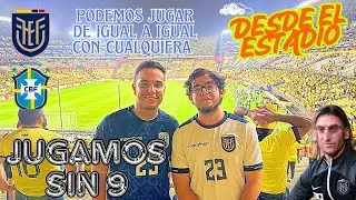 Ecuador 0 vs Brasil 0 REACCIÓN DESDE EL ESTADIO