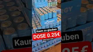 G&Ouml;NRGY 25cent die Dose .Wie kann der Laden so Geld verdienen? #montanablack #g&ouml;nrgy