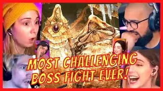 GAMERS FIGHT CHALLENGING BOSS OF GODSKIN DUO BOSS FIGHT REACTIONS - ELDEN RING BOSS FIGHT REACTIONS!