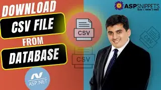 Download CSV file from Database in ASP.Net