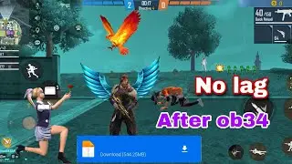 Free Fire Minecraft Graphics Config || Free Fire Ob34 Update | Obb Lite FF Minecraft Graphics Ob34🦊