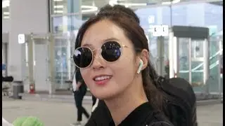 [4K] Kwon Yuri (SNSD) at Incheon Airport Back from Thailand 190910
