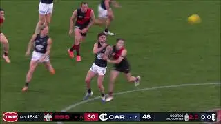 Billy Wilson - AFL 2025 Round 24 Highlights - Carlton @ Essendon