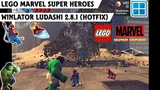 LEGO Marvel Super Heroes Winlator ludashi 2.8.1 (hotfix) Snapdragon 680 Redmi 10c