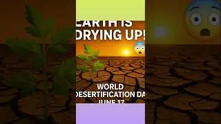 🌍 Save Soil, Save Life! | World Day to Combat Desertification 🌱 #shorts  #desertification