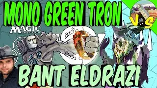 Mono Green Tron VS Bant Eldrazi｜An Old Archetype Returns No Audio ｜Magic the Gathering Online｜Modern