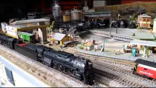 PRR 2-10-4 double heading with NYC 4-8-4