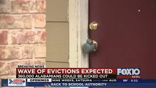 Wave of evictions possible in Alabama