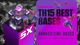 5 баз TH15 для рейтинговых игр и войн | Clash Champs