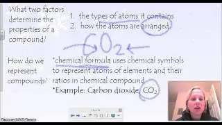 Elements combine to form compounds