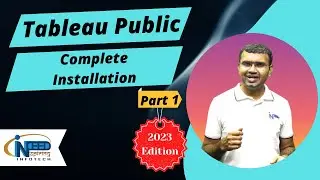 Download and Install Tableau Public Desktop | Part 1 2023 Edition