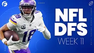 LIVE NFL DFS Picks & Strategy for DraftKings & FanDuel! (Week 11)