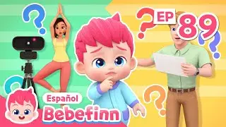 Trabajando💻 | EP89 | Quiero jugar con Papi y Mami | Canciones Infantiles | Bebefinn en espa&ntilde;ol