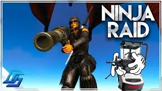 ULTIMATE NINJA RAID !! -  Ark Survival Evolved - Part 24 (Volcano PvP)