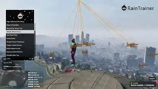 GTA 5 Rain Mod Menu Showcase｜Kernel-Based｜BattlEye Bypass｜Legacy & Enhanced｜Online Public Sessions