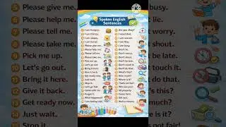 Spoken English sentence #English Classes Guru #