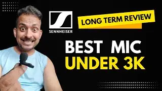Best Mic For YouTube Videos - Vlogs | Sennheiser  Mobile Condenser Lavalier Microphone || Hindi