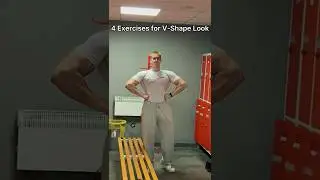 4 Exercixes for V-Shape Look 🔥🔥 #classicphysique #gymtips #pullday #aesthetic #fitnessshorts #gym