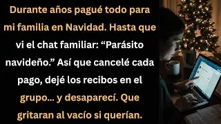 Descubrí el chat donde mi familia me llamó “parásito”… y desaparecí sin aviso.