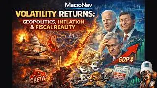 The Volatility returns - Geoplotics, Inflation & The fiscal Reality Check: AI Powered Macro Analysis