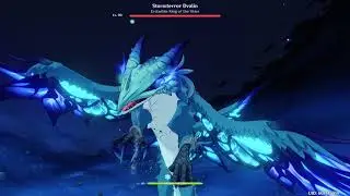 Genshin Impact: Ganyu vs Stormterror Dvalin: One rotation