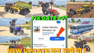 🤩 New Update kab aayega 🥰 Indian vehicles simulator 3d new update😍 New bj, Sailenser, Bumfer add ⚒️