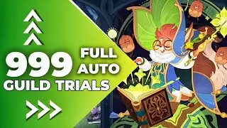 AFK arena // Awakened Pippa guild trial 999 level // FULL AUTO !