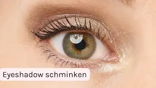 SO einfach war Lidschatten schminken noch nie! (perfekt f&uuml;r Anf&auml;nger!)