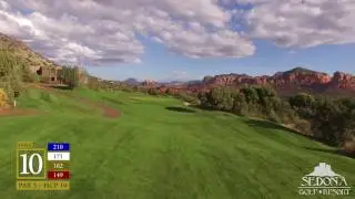Sedona Golf Resort - Flyover of the most photographed Par 3 in the Southwest