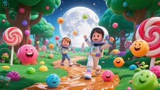 Cosmic Candy Song &ndash; Sweet Space Treats! 🍬🚀🌌 | Fun Kids Song & Nursery Rhyme