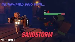 Alstigar Darkswamp solo with Sandstorm model-086 (V2) - Wave Defense: OVERDRIVE!