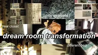 EXTREME ROOM MAKEOVER + TRANSFORMATION 2020 *aesthetic dream room*