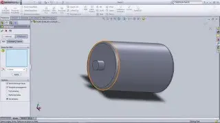 How to design your own- chain wheel using solid works tutorials
