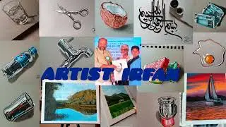 3D Drawings | 2 hyper realistic art | by Artist Irfan