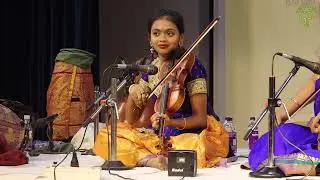 Gurukulam Foundation Presents Violin Arangetram of Kum. Shreyambika Narayanan