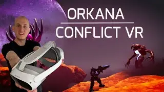 ORKANA CONFLICT - RTS auf der Pico 4 - Command & Conquer in VR !!! Mission 1 - Deutsch / German